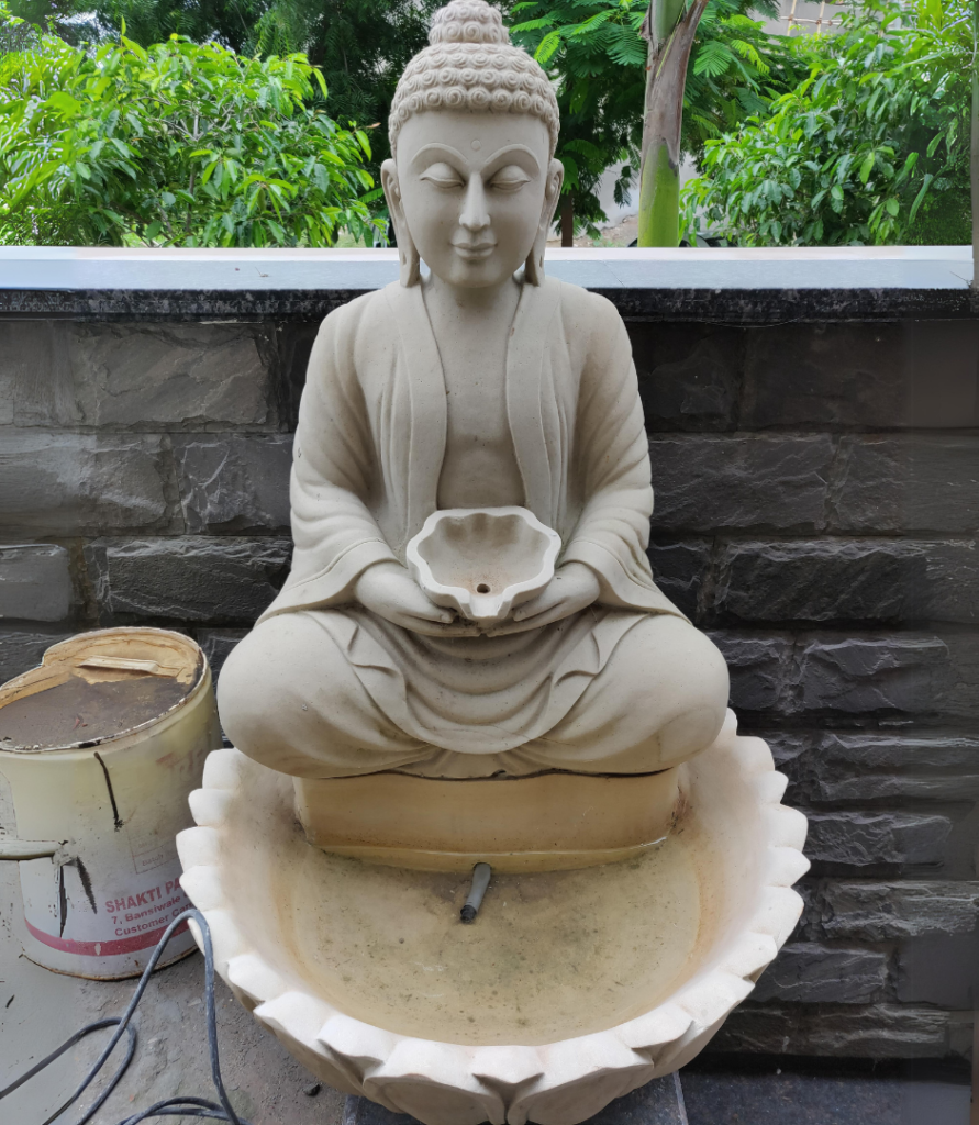 buddha water fountain